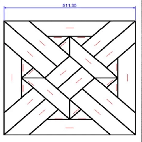 ДУБ №4-70 МОДУЛЬНЫЙ ПАРКЕТ LAB ARTE